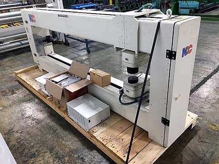 Used 69" NDC Model 8100 TDI Infrared Web Gauge System