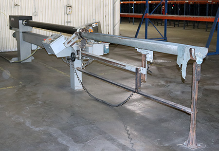 Used 120" Appleton Model A301 Automatic Core Cutter | Margot Machinery