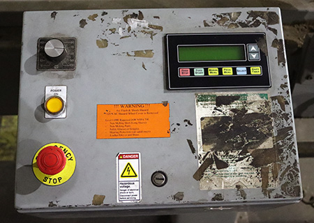 Used 120" Appleton Model A301 Automatic Core Cutter | Margot Machinery