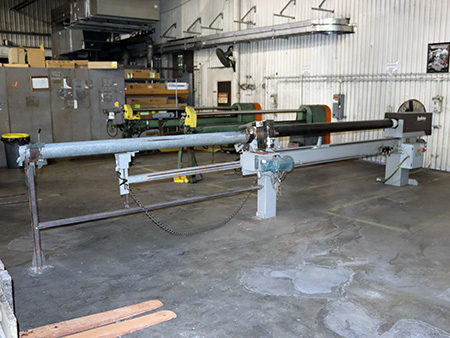 Used 120" Appleton Model A301 Automatic Core Cutter | Margot Machinery