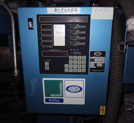 Used Una Dyn Model MB Megablender 4-Part Gravimetric Blender | Margot Machinery