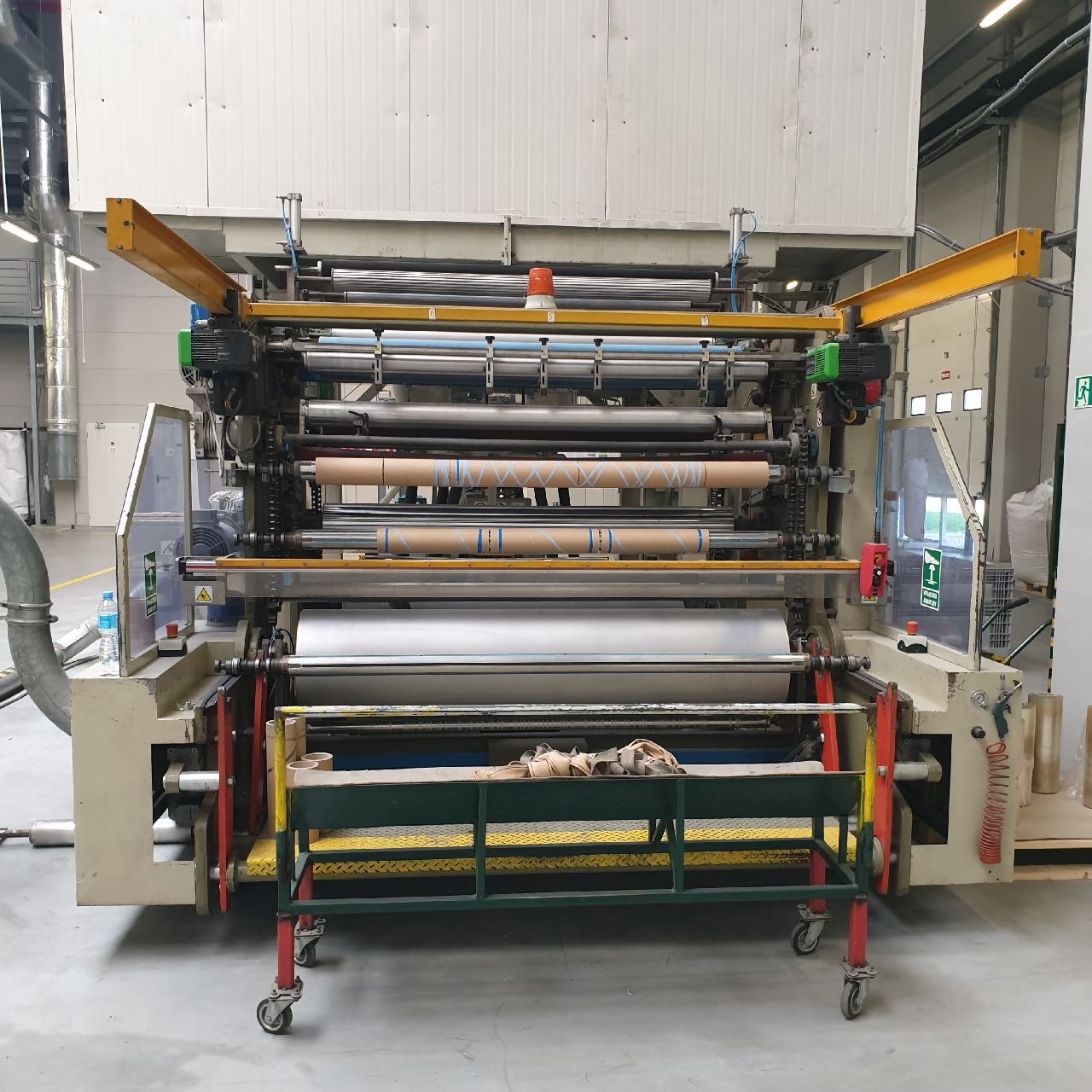 Used 1200mm CMG PVC Cling Film Blown Film Extrusion Line | Margot Machinery