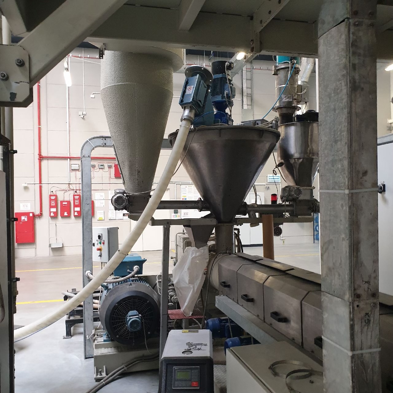 Used 1200mm CMG PVC Cling Film Blown Film Extrusion Line | Margot Machinery