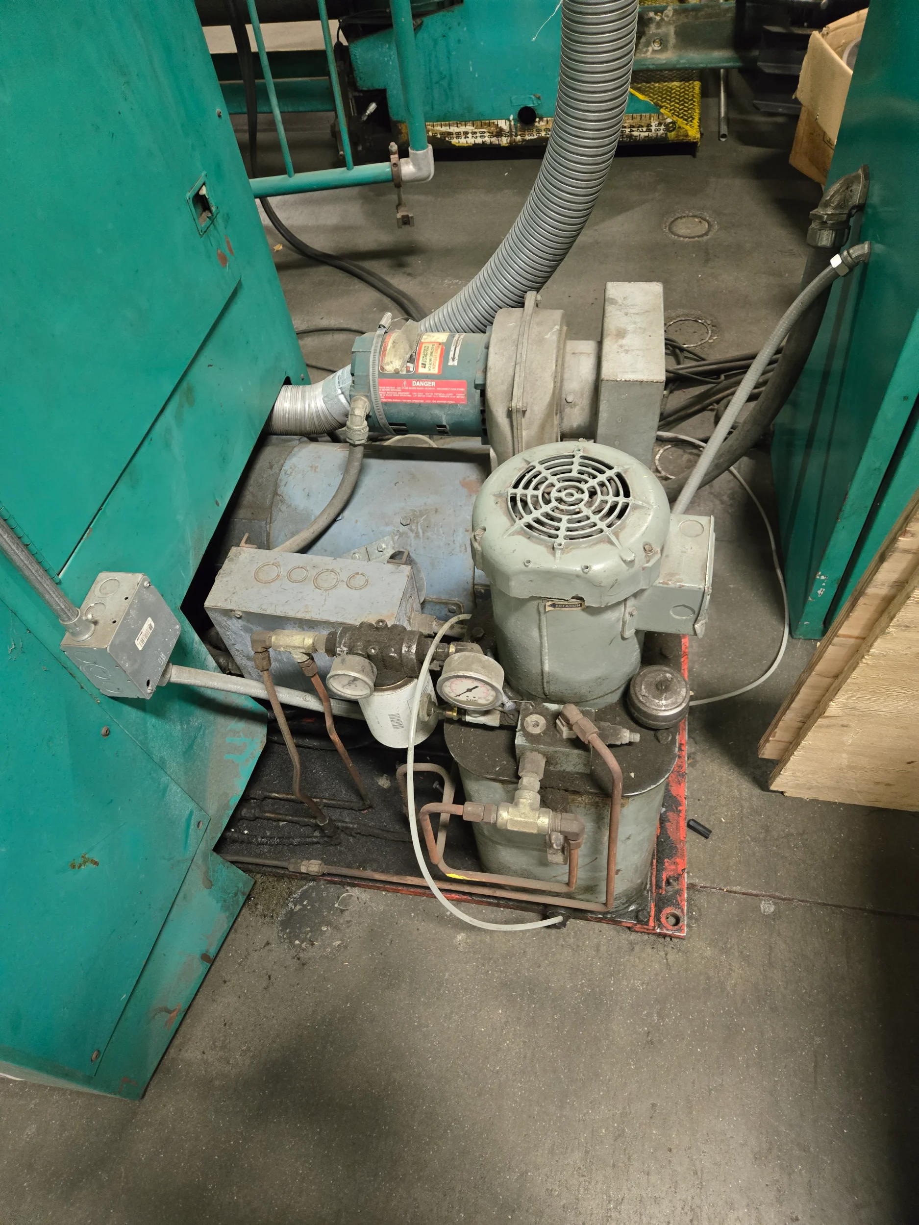 Used 80" Dusenbery Two Drum Winder Model 840 MH | Margot Machinery