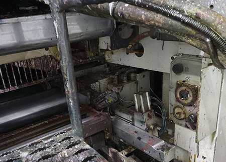 Used F&K Gearless CI Flexographic Press Flexpress 16S+ Downstream MRT Drybond Lamination and Rotogravure Sections | Margot Machinery