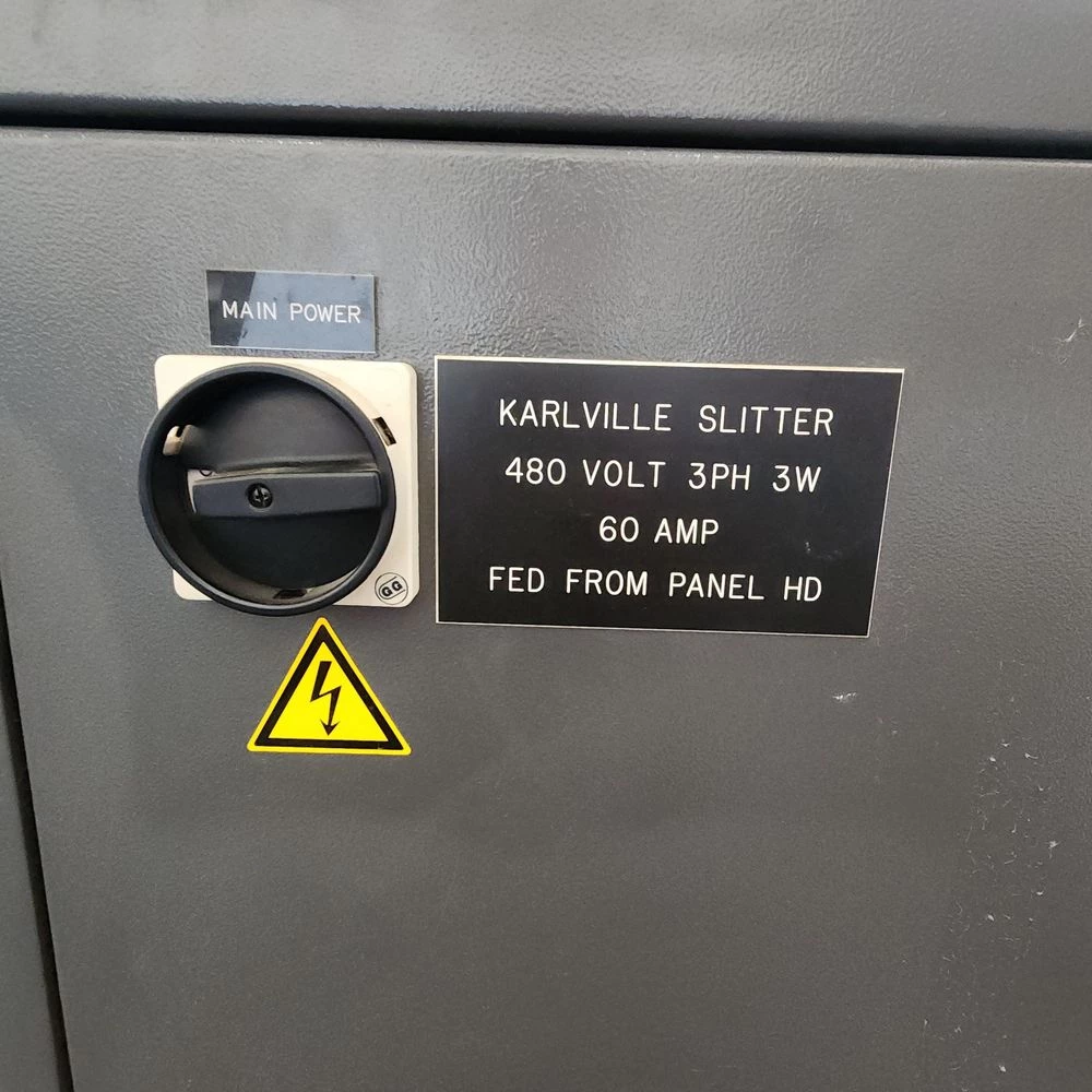 Used Karlville Duplex Center Slitter Model HS-Pro-1300 | Margot Machinery
