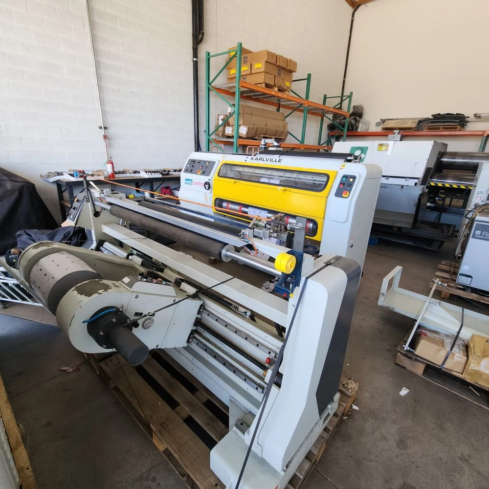 Used Karlville Duplex Center Slitter Model HS-Pro-1300 | Margot Machinery