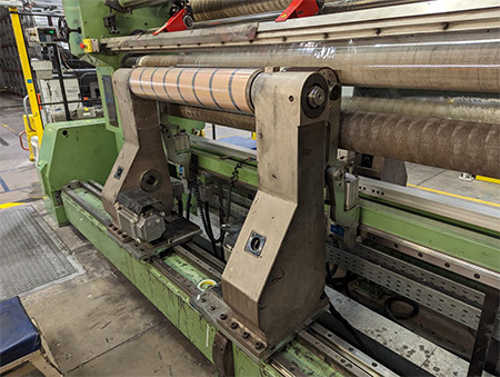 Used 3300mm Atlas Duplex Center Surface Slitter Model CW812 | Margot Machinery