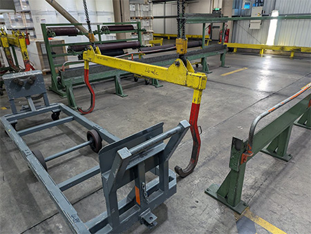 Used 3300mm Atlas Duplex Center Surface Slitter Model CW812 | Margot Machinery