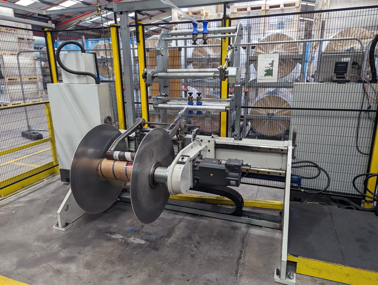 Used 3300mm Atlas Duplex Center Surface Slitter Model CW812 | Margot Machinery
