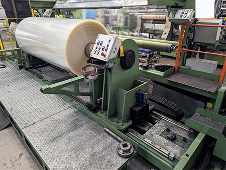 Used 3300mm Atlas Duplex Center Surface Slitter Model CW812 | Margot Machinery