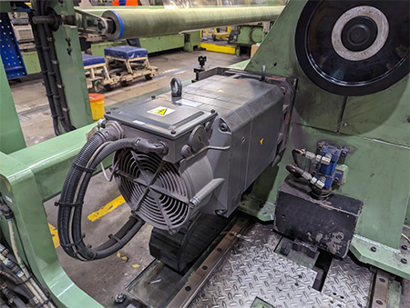 Used 3300mm Atlas Duplex Center Surface Slitter Model CW812 | Margot Machinery
