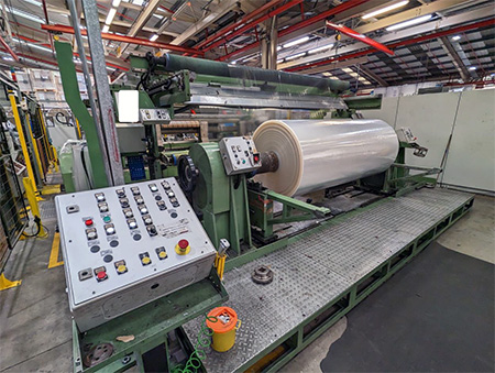 Used 3300mm Atlas Duplex Center Surface Slitter Model CW812 | Margot Machinery