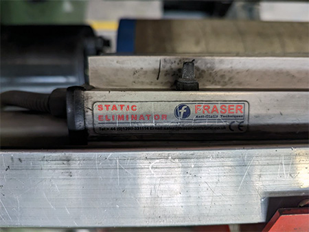 Used 3300mm Atlas Duplex Center Surface Slitter Model CW812 | Margot Machinery