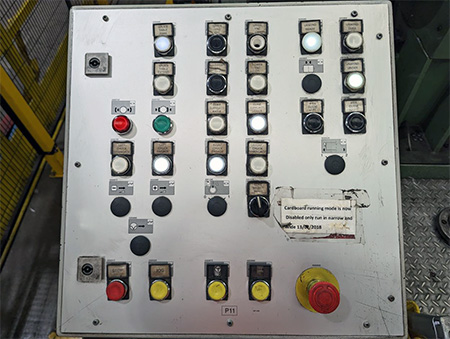 Used 3300mm Atlas Duplex Center Surface Slitter Model CW812 | Margot Machinery