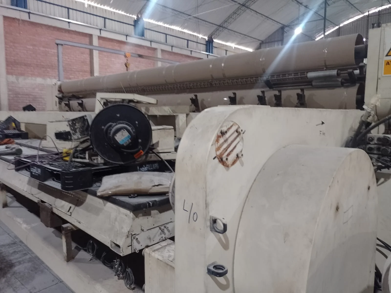 Used Atlas Duplex Center Surface Slitter Model CW964 MP | Margot Machinery