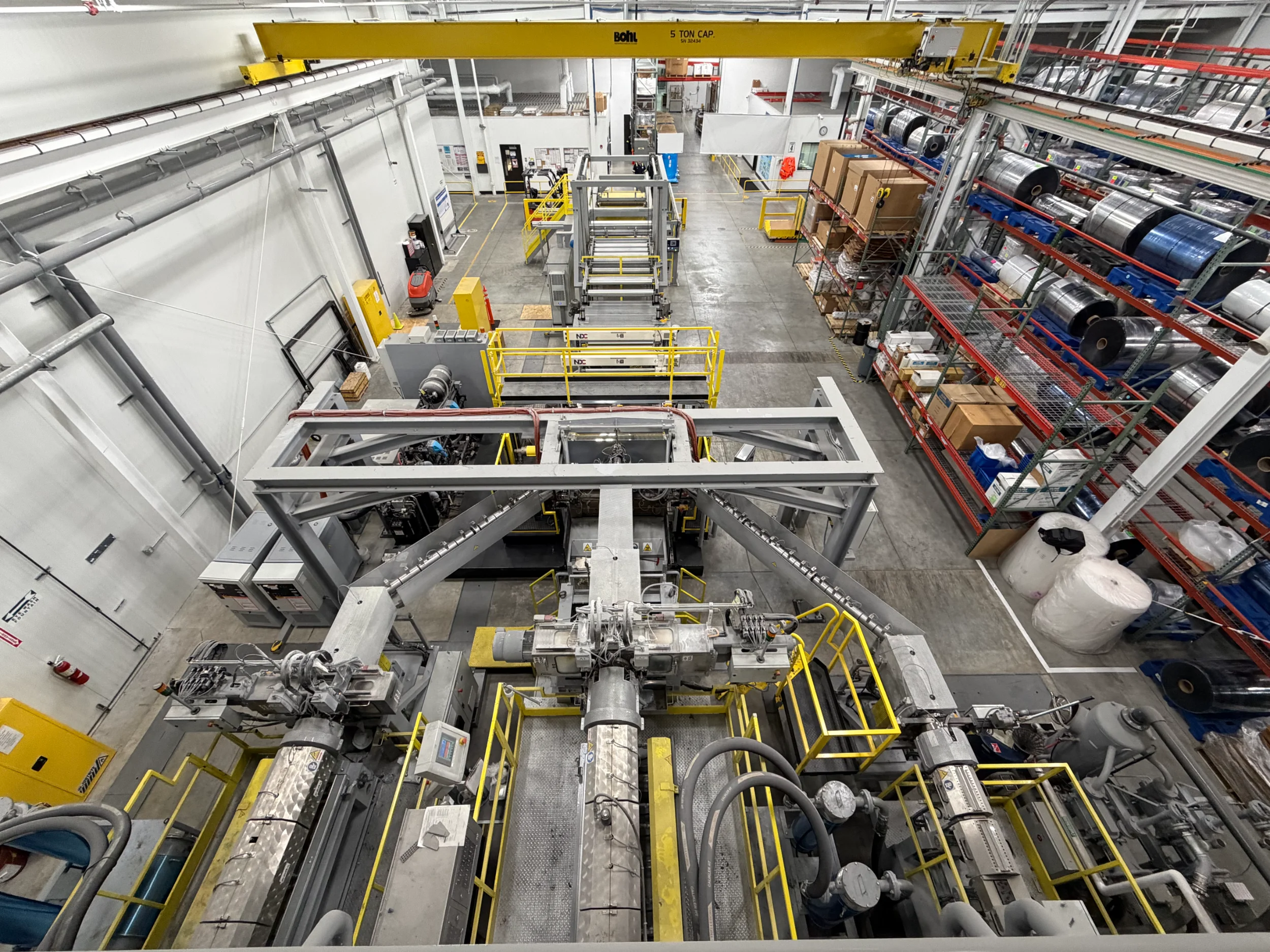 Used 2017 PTi/Bandera 5-layer PET Extrusion Line with Foam Capability | Margot Machinery
