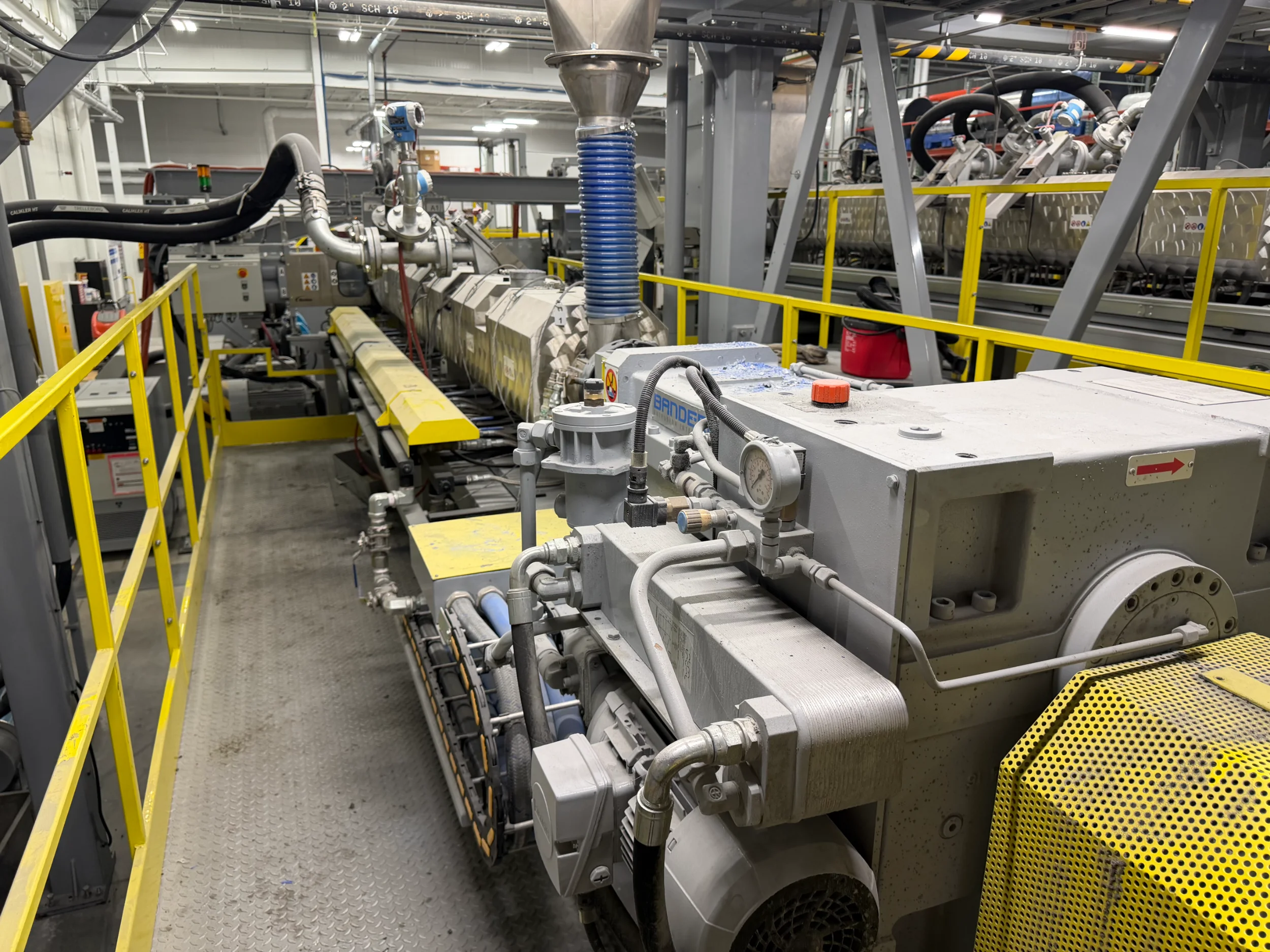 Used 2017 PTi/Bandera 5-layer PET Extrusion Line with Foam Capability | Margot Machinery