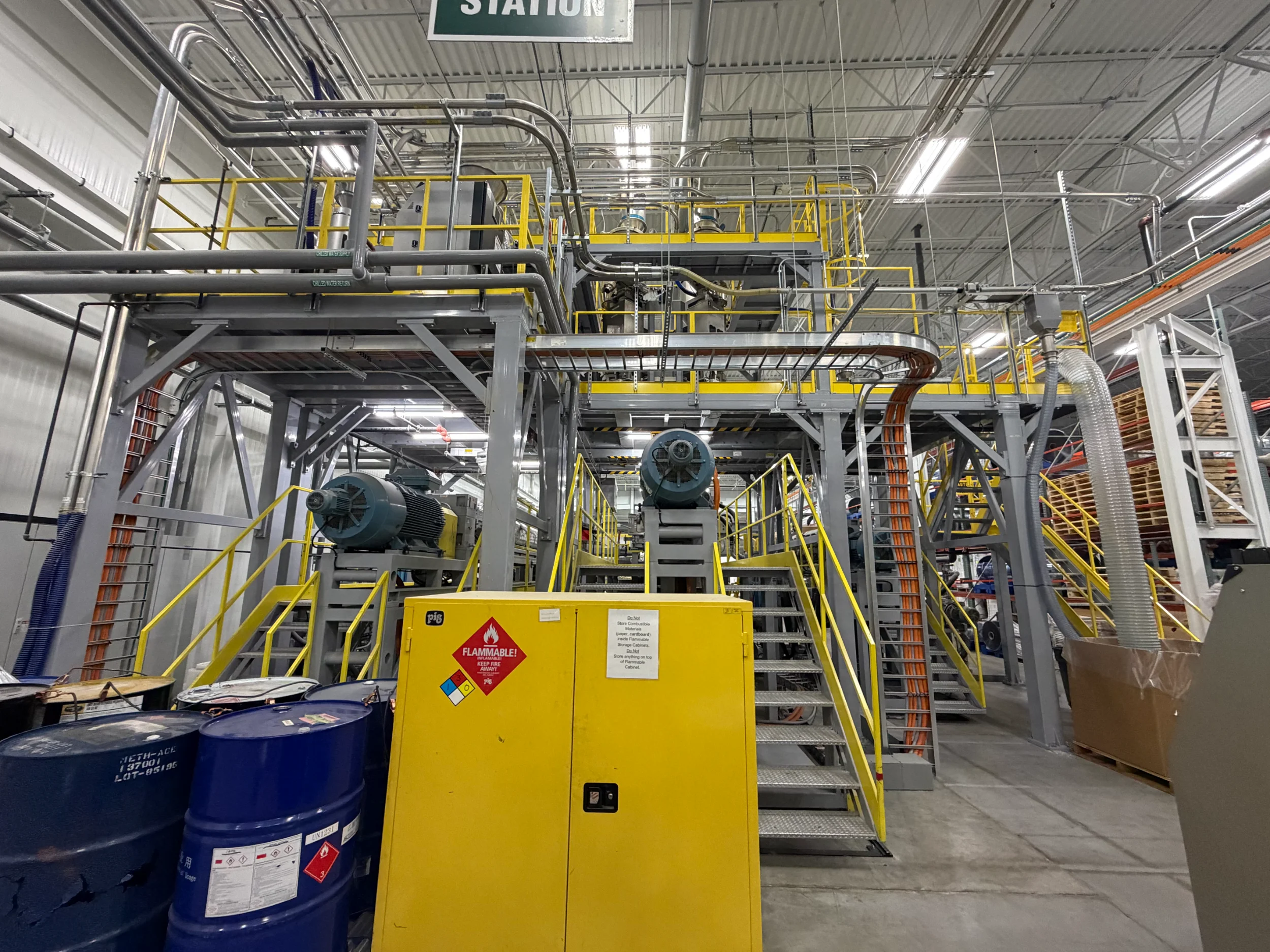 Used 2017 PTi/Bandera 5-layer PET Extrusion Line with Foam Capability | Margot Machinery