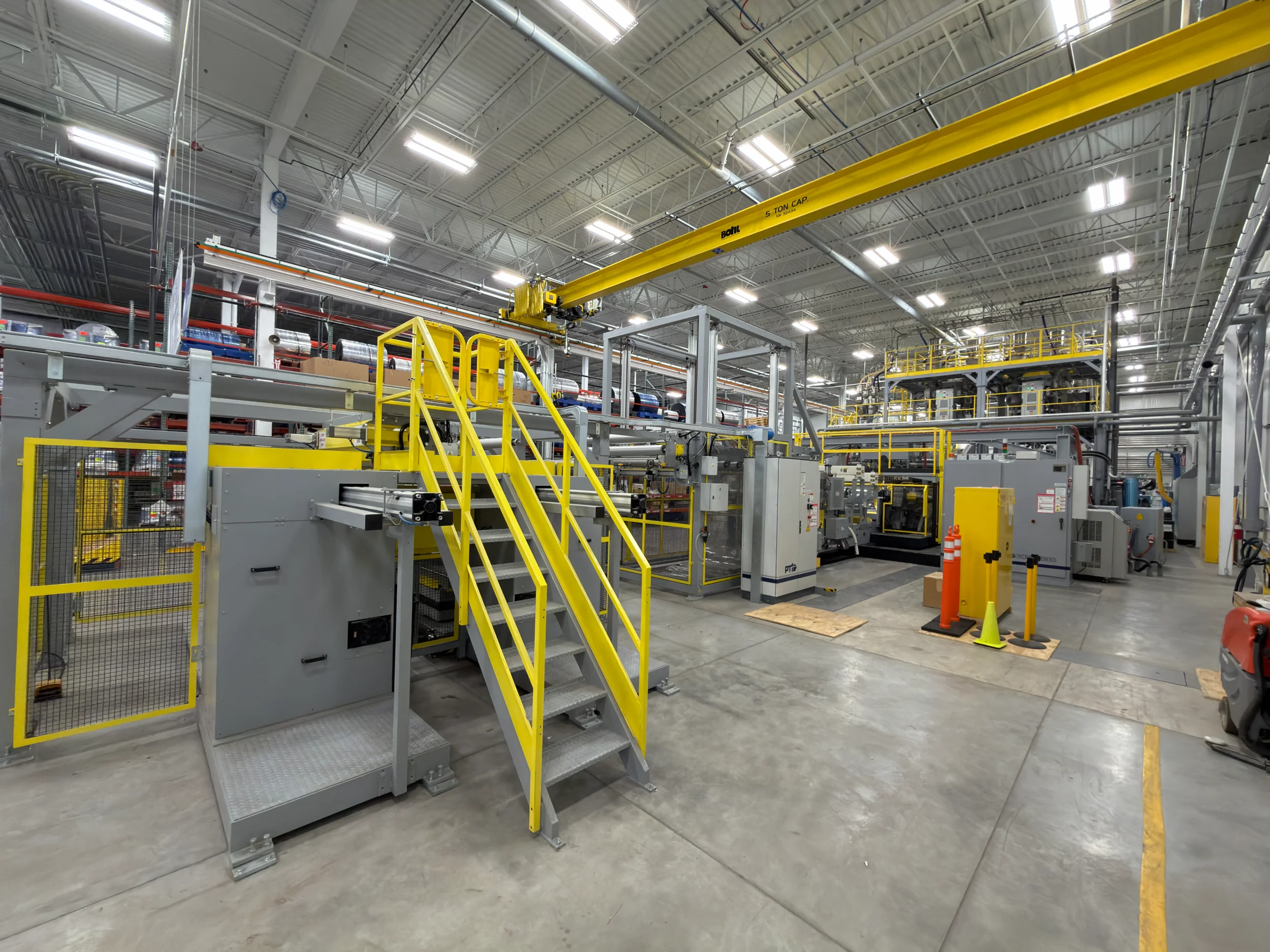 Used 2017 PTi/Bandera 5-layer PET Extrusion Line with Foam Capability | Margot Machinery