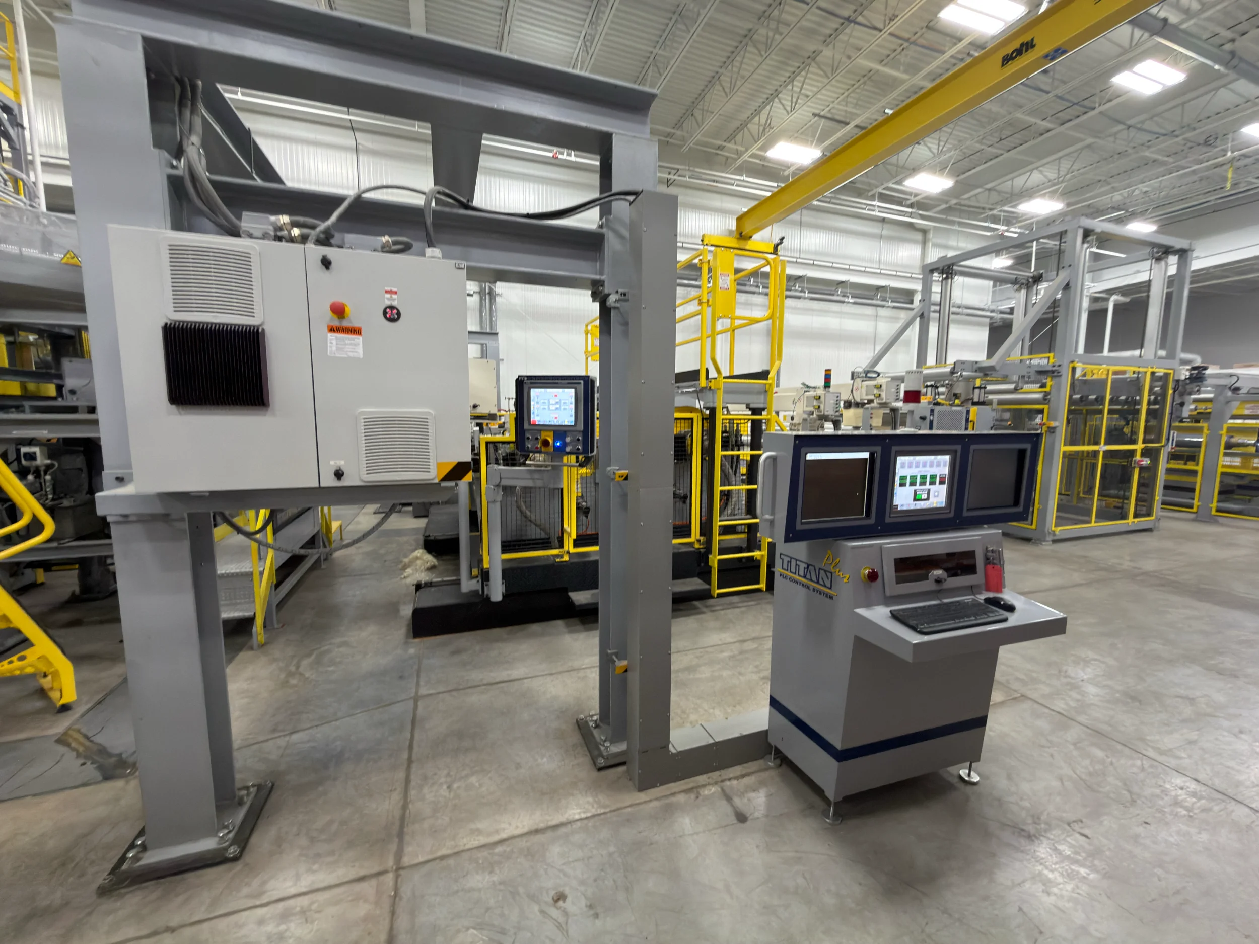 Used 2017 PTi/Bandera 5-layer PET Extrusion Line with Foam Capability | Margot Machinery