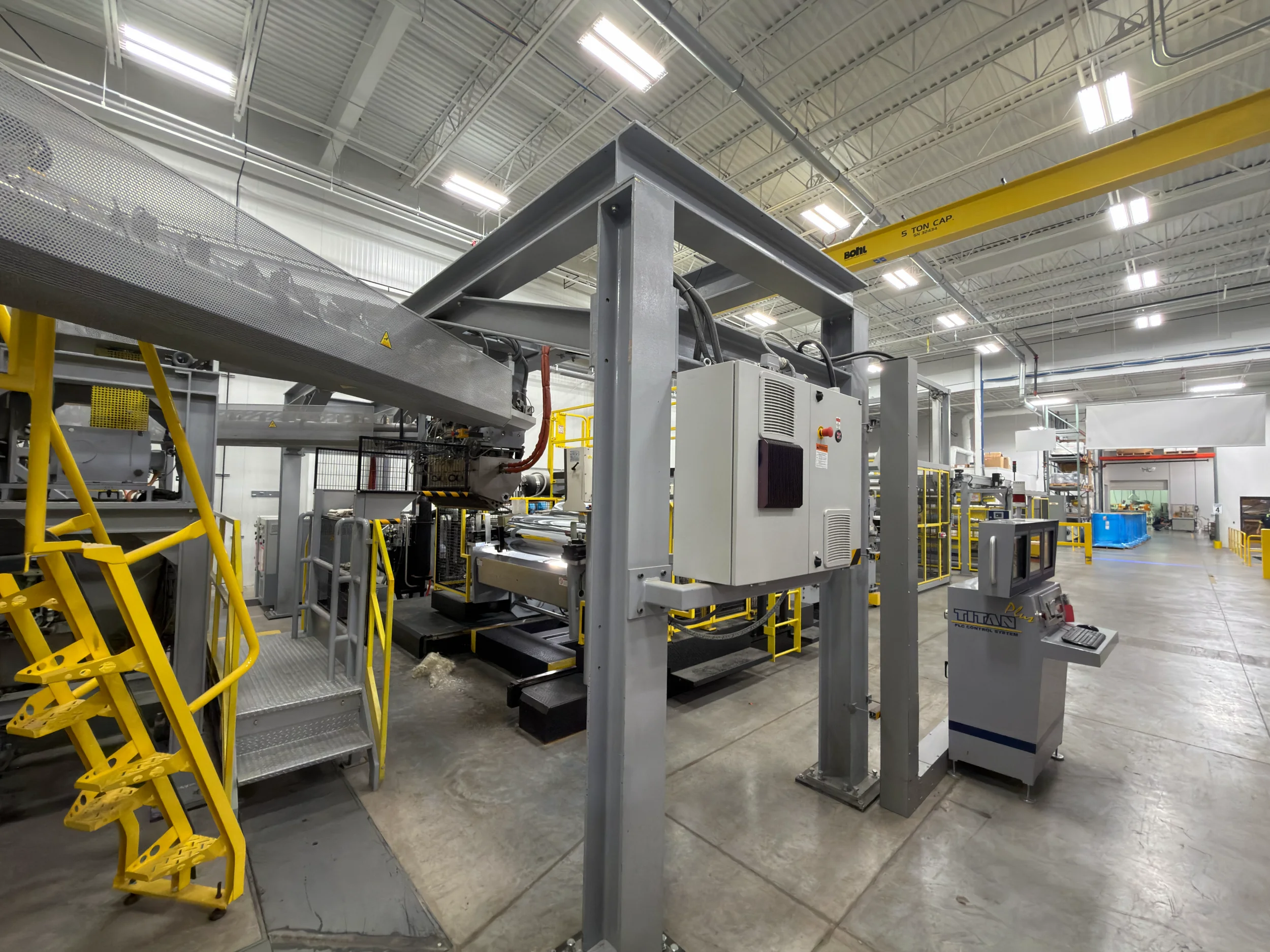 Used 2017 PTi/Bandera 5-layer PET Extrusion Line with Foam Capability | Margot Machinery