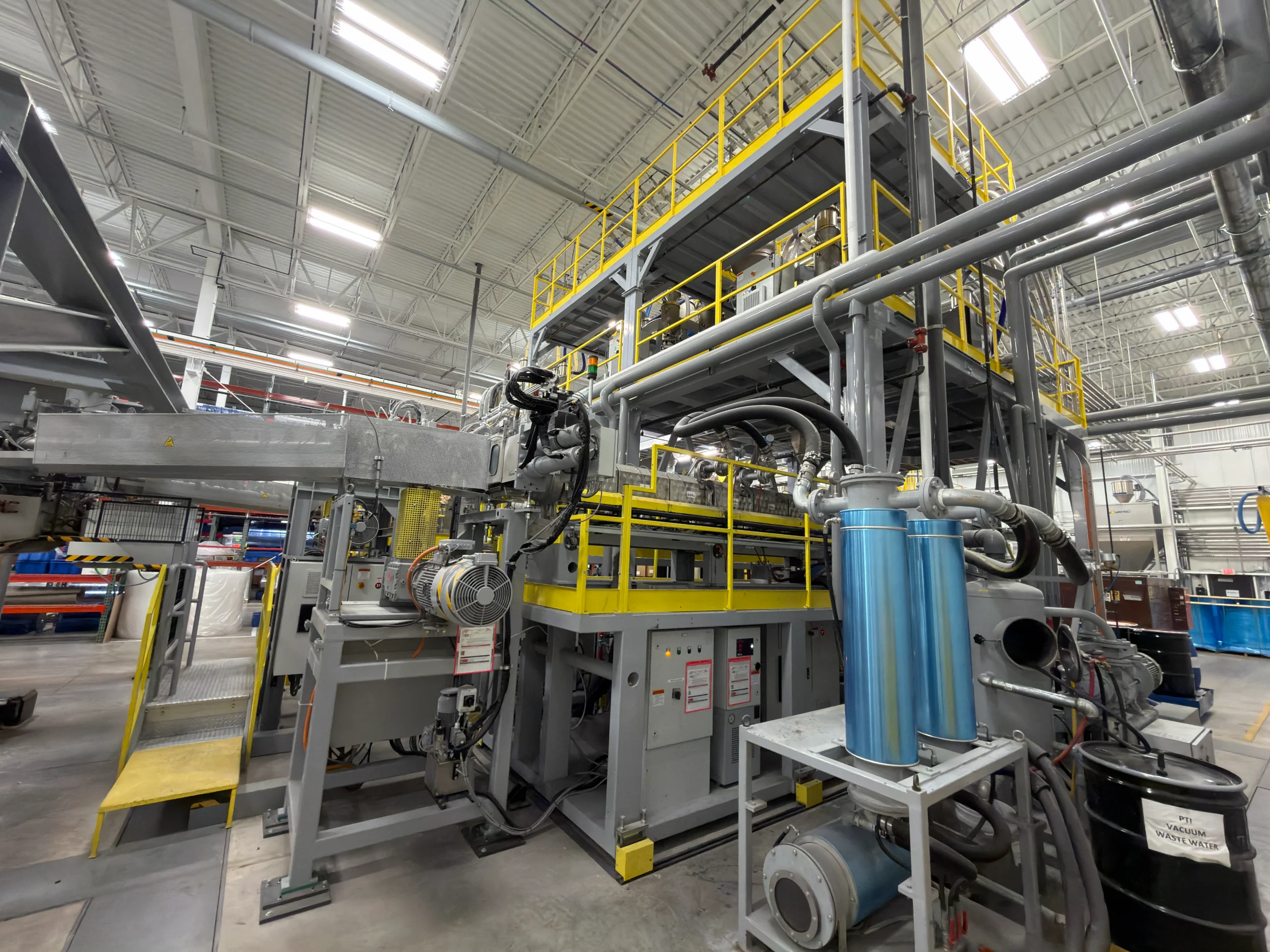 Used 2017 PTi/Bandera 5-layer PET Extrusion Line with Foam Capability | Margot Machinery