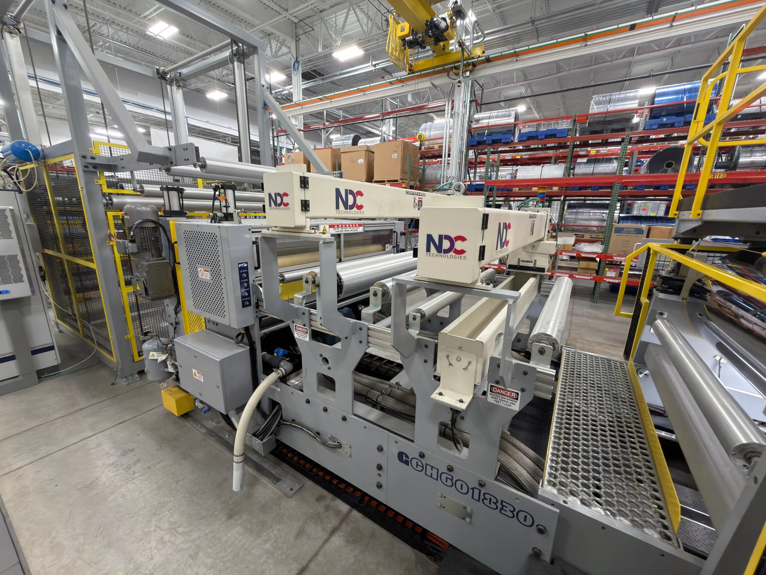 Used 2017 PTi/Bandera 5-layer PET Extrusion Line with Foam Capability | Margot Machinery