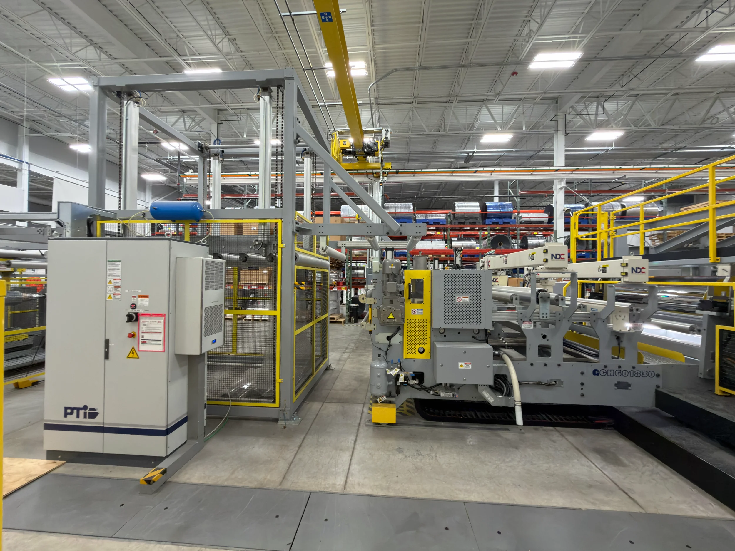 Used 2017 PTi/Bandera 5-layer PET Extrusion Line with Foam Capability | Margot Machinery
