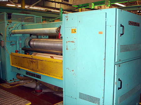 Used 86" 2-roll Kusters Calender | Margot Machinery