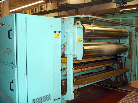 Used 86" 2-roll Kusters Calender
