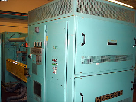 Used 71" Kusters 2-roll Embossing Calender | Margot Machinery