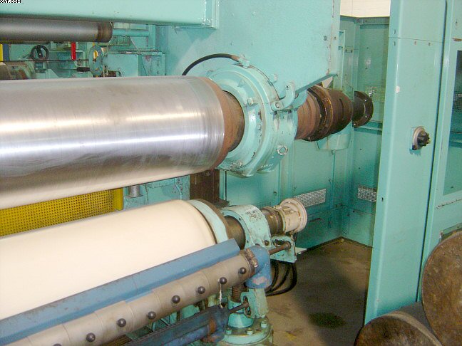 Used 71" Kusters 2-roll Embossing Calender | Margot Machinery