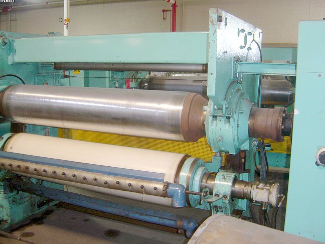 Used 71" Kusters 2-roll Embossing Calender | Margot Machinery