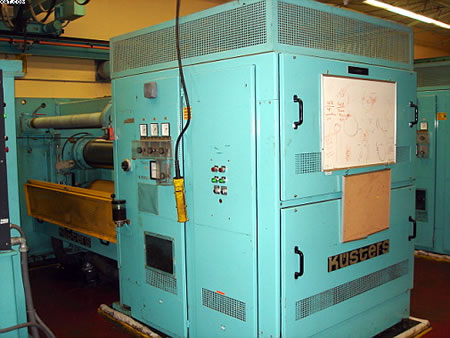 Used 71" Kusters 2-roll Embossing Calender | Margot Machinery