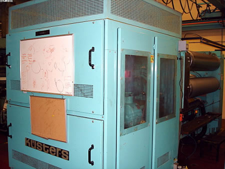 Used 71" Kusters 2-roll Embossing Calender | Margot Machinery