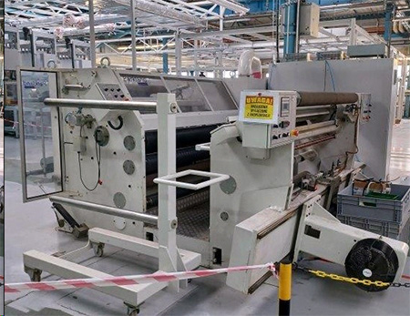 Used 2100mm Parkland Model SM150 Series 2 Duplex Center Slitter | Margot Machinery
