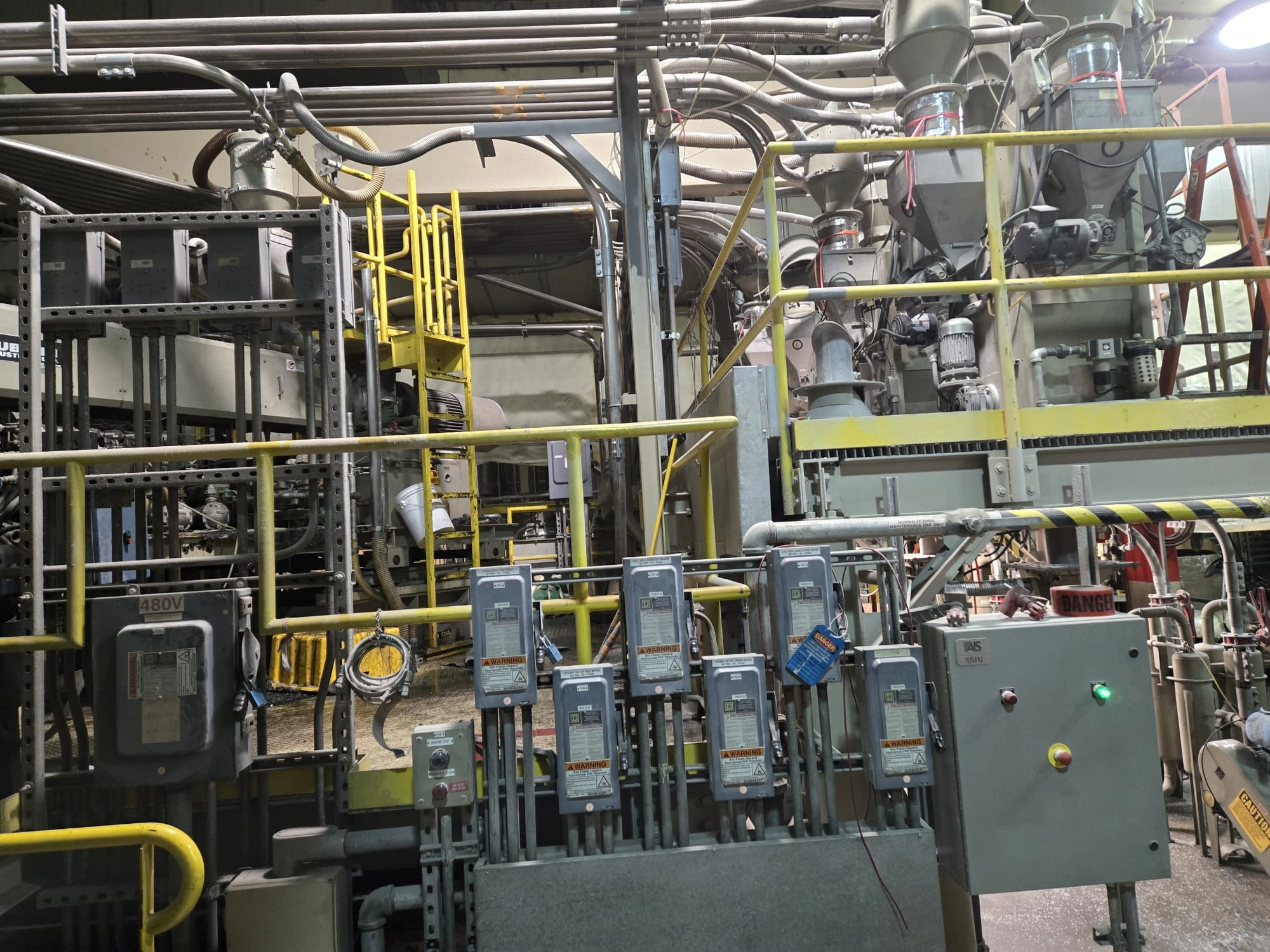 2003 6.6m DMT Five-Layer Co-Extrusion Film Line | Margot Machinery