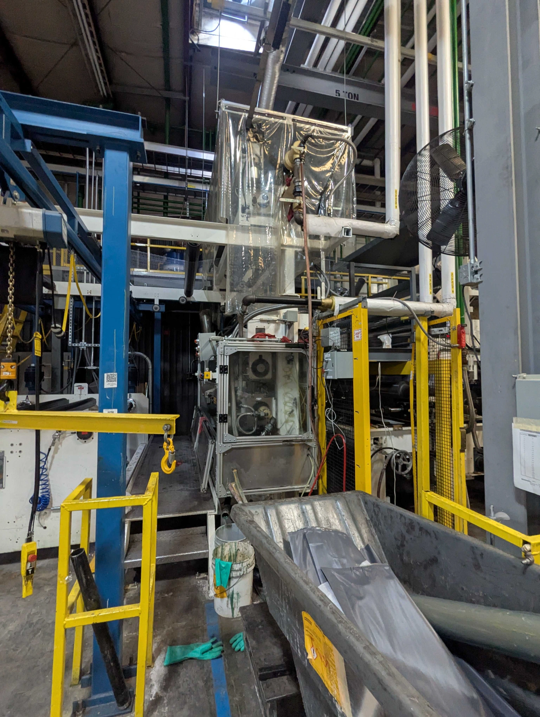 Used 90" New Era Converting Coating, Laminating and Embossing Line | Margot Machinery