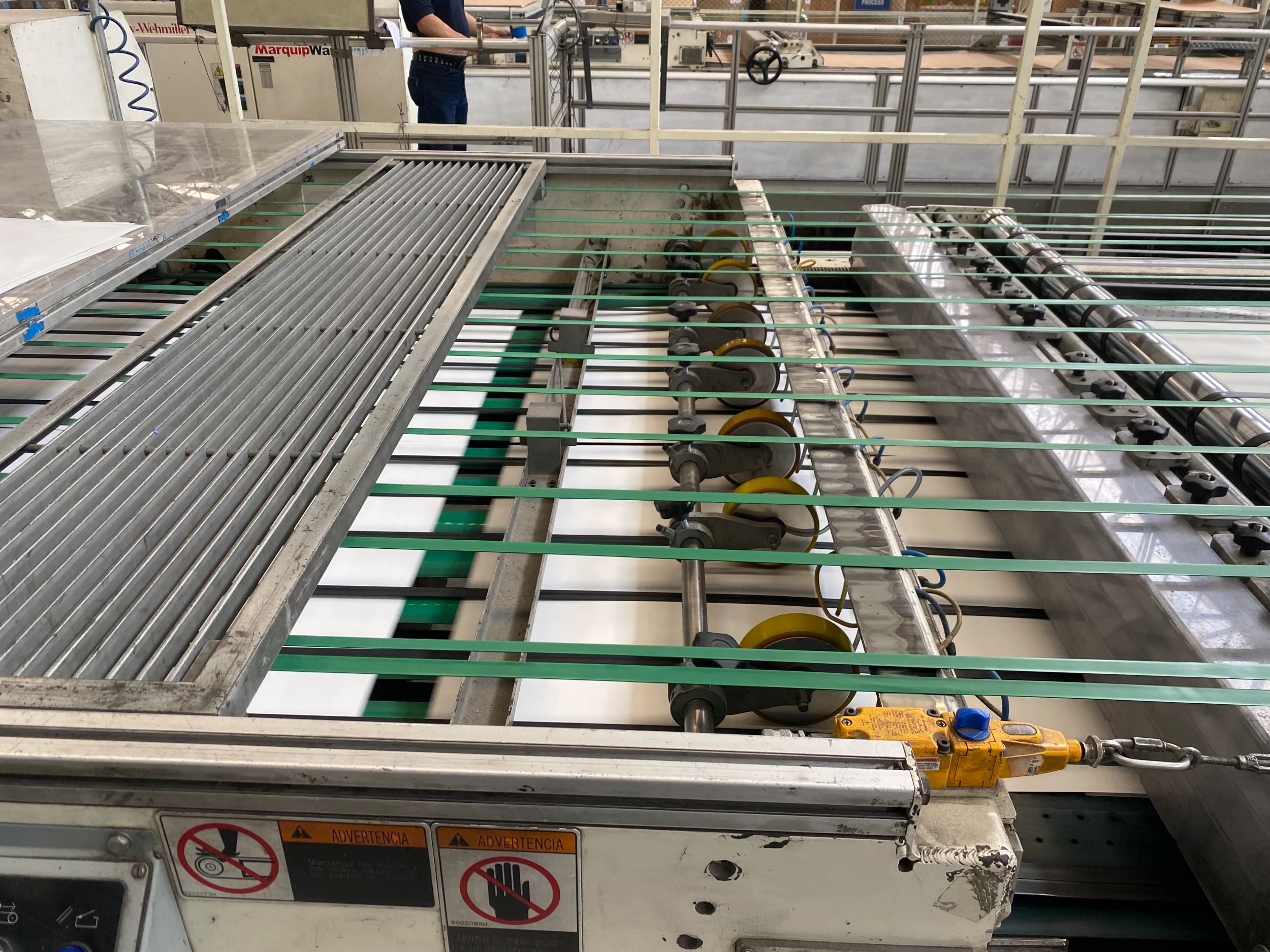 Used Marquip Ward Sheet Wizard 1850 Dual Rotary Sheeter (6 Roll Stand) | Margot Machinery