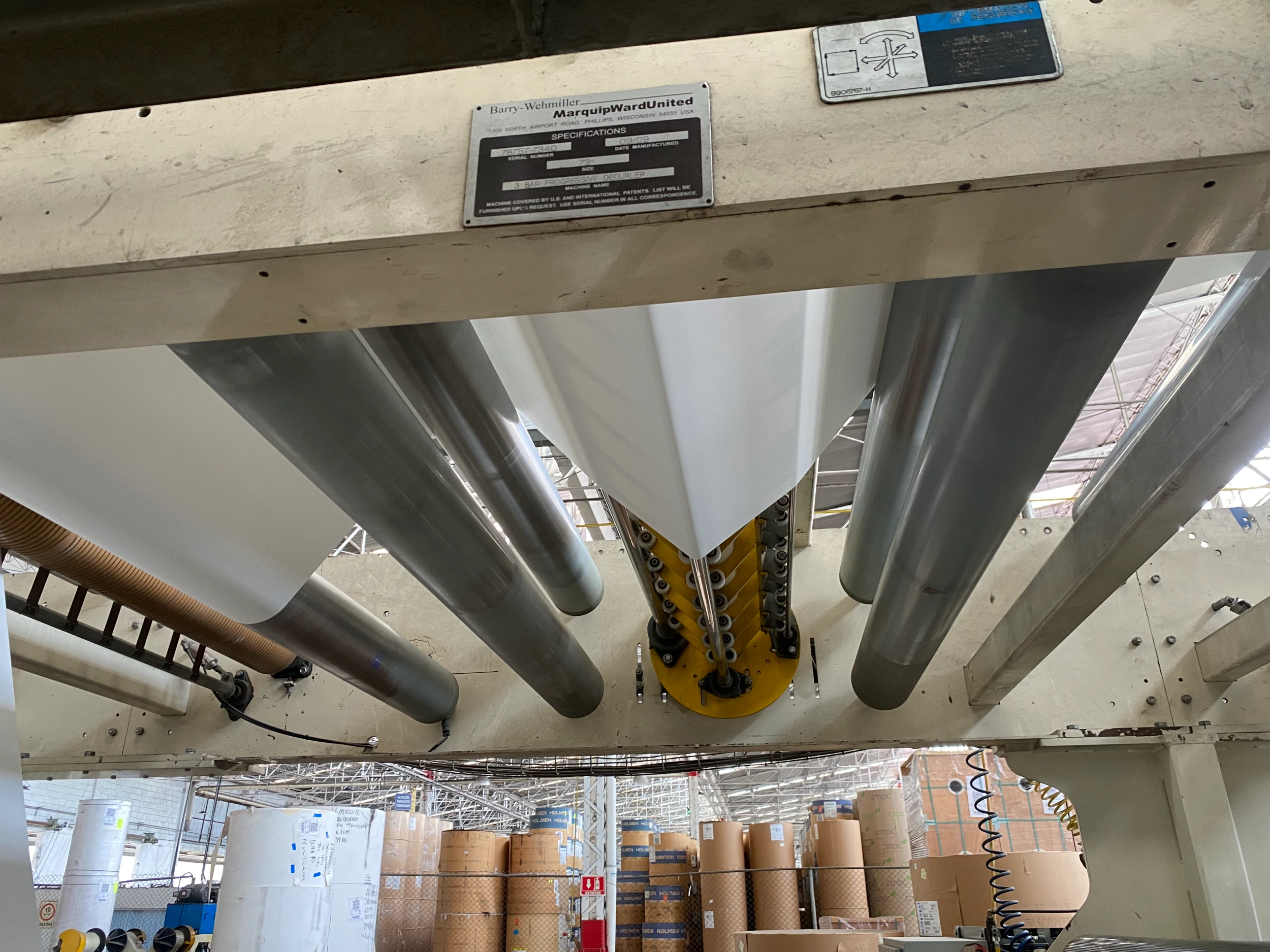 Used Marquip Ward Sheet Wizard 1850 Dual Rotary Sheeter (6 Roll Stand) | Margot Machinery