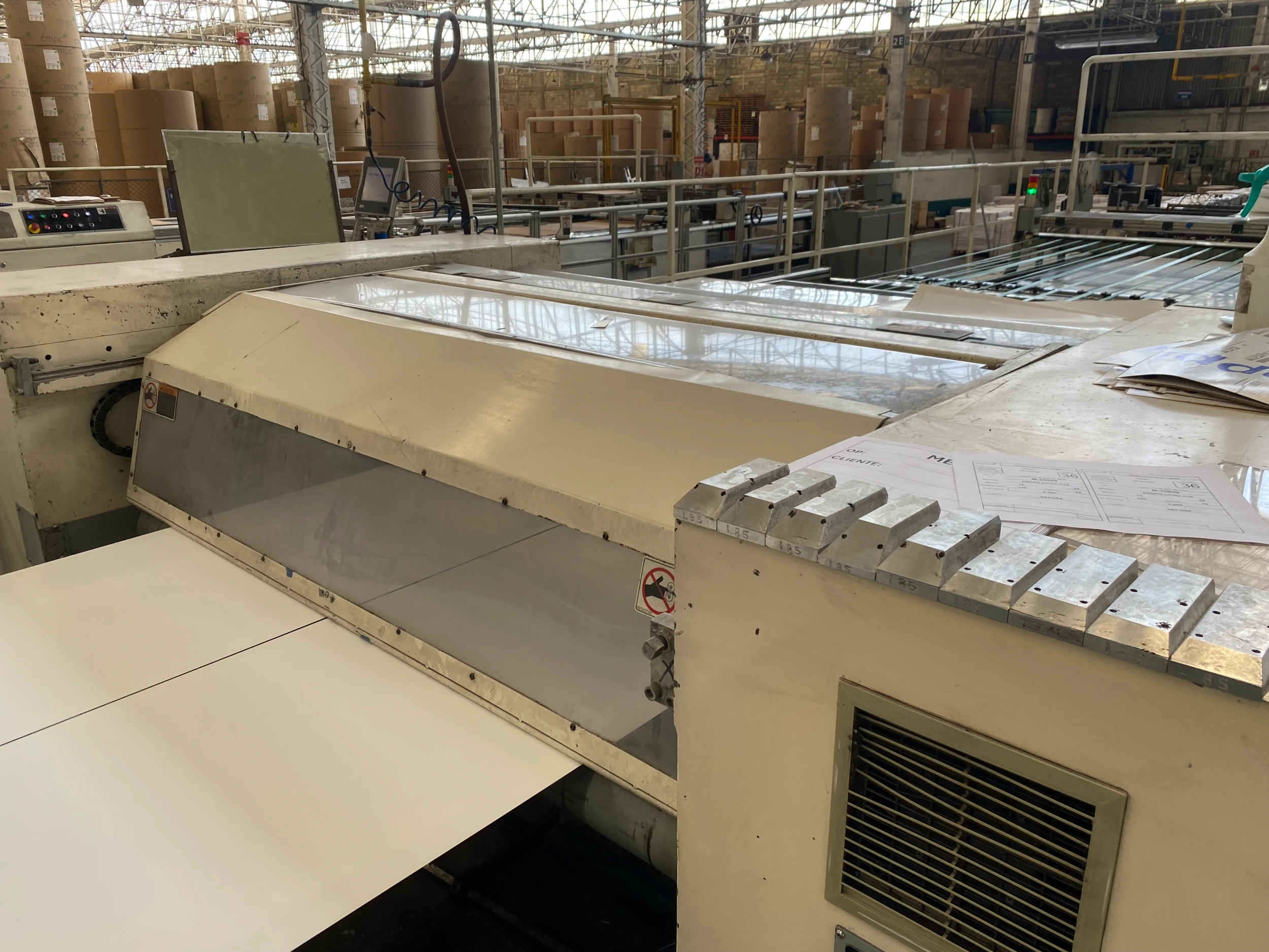 Used Marquip Ward Sheet Wizard 1850 Dual Rotary Sheeter (6 Roll Stand) | Margot Machinery