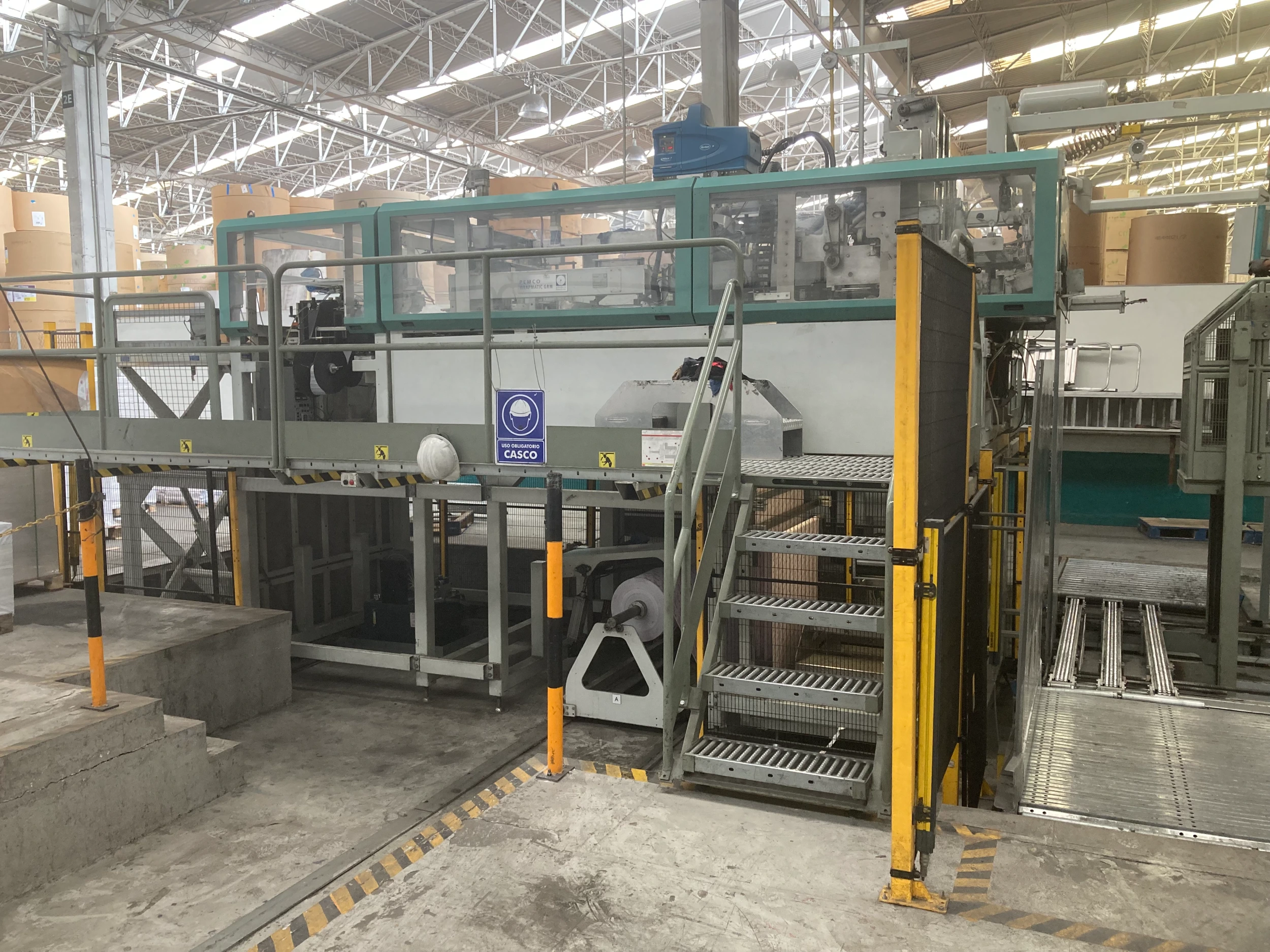 Used 2010 PEMCO Wrapmatic GRM Automatic Ream Wrapper | Margot Machinery