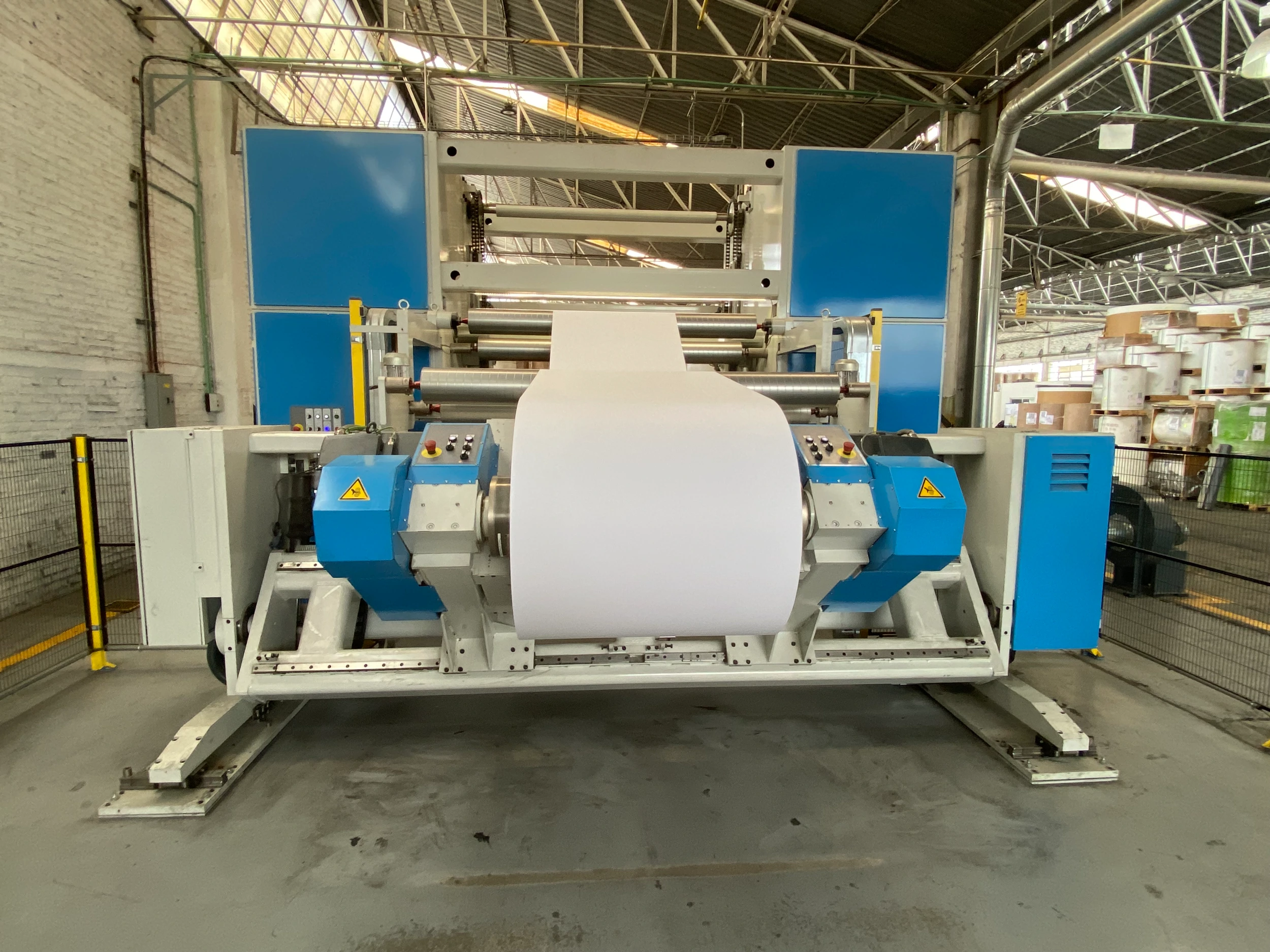 Used 2024 CONVEQ Maxi Slit 1850 Single-Shaft Slitter Rewinder | Margot Machinery