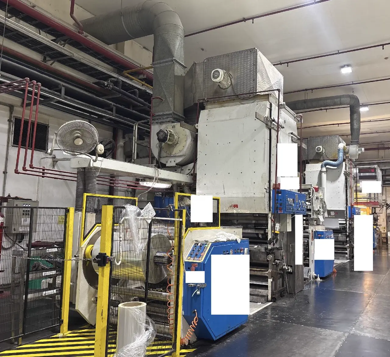 1996 Nordmeccanica 1100mm Triplex Combi Coater Laminator