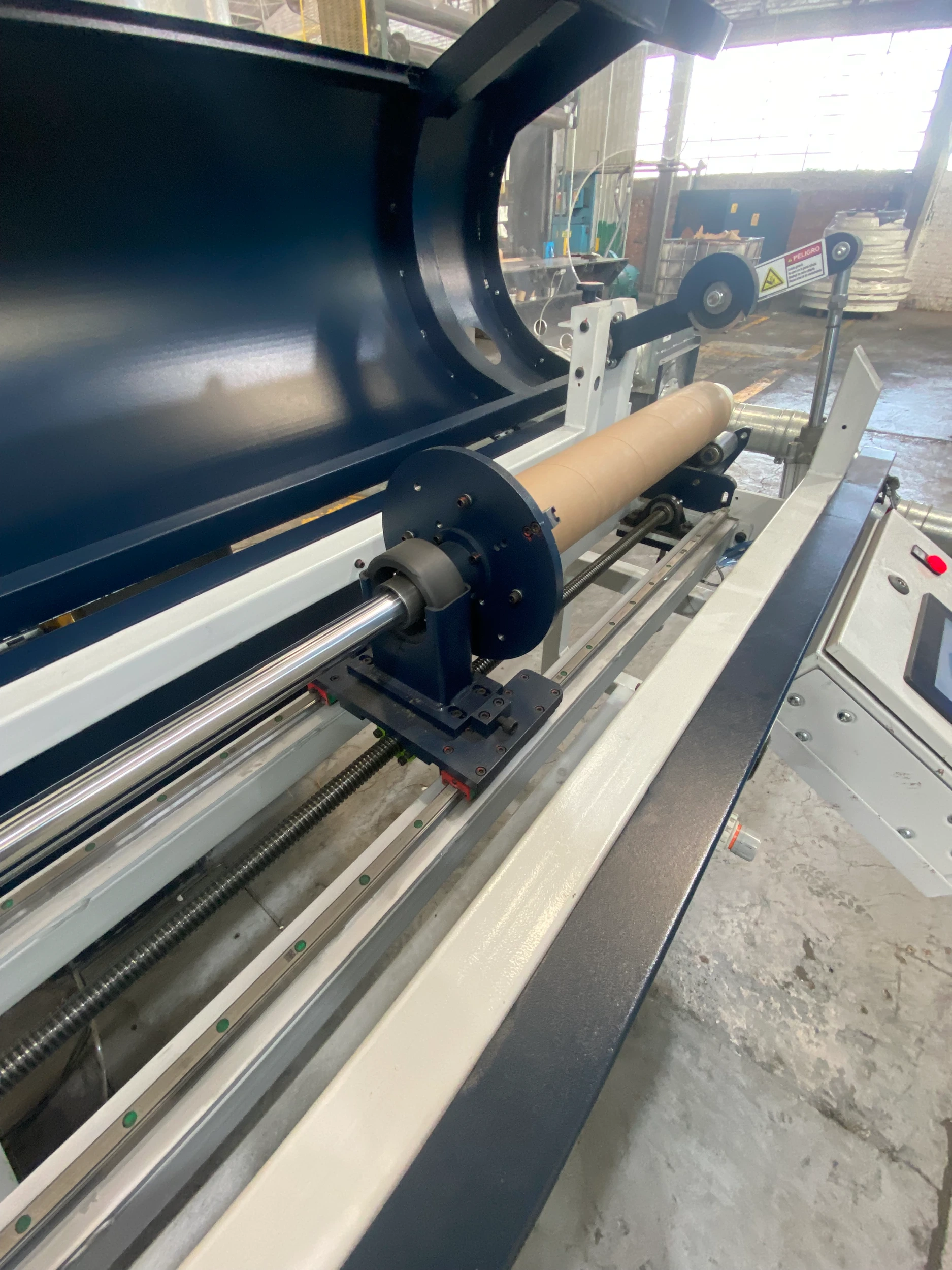 Used 63in Dimatra Semi-automatic Core Cutter | Margot Machinery