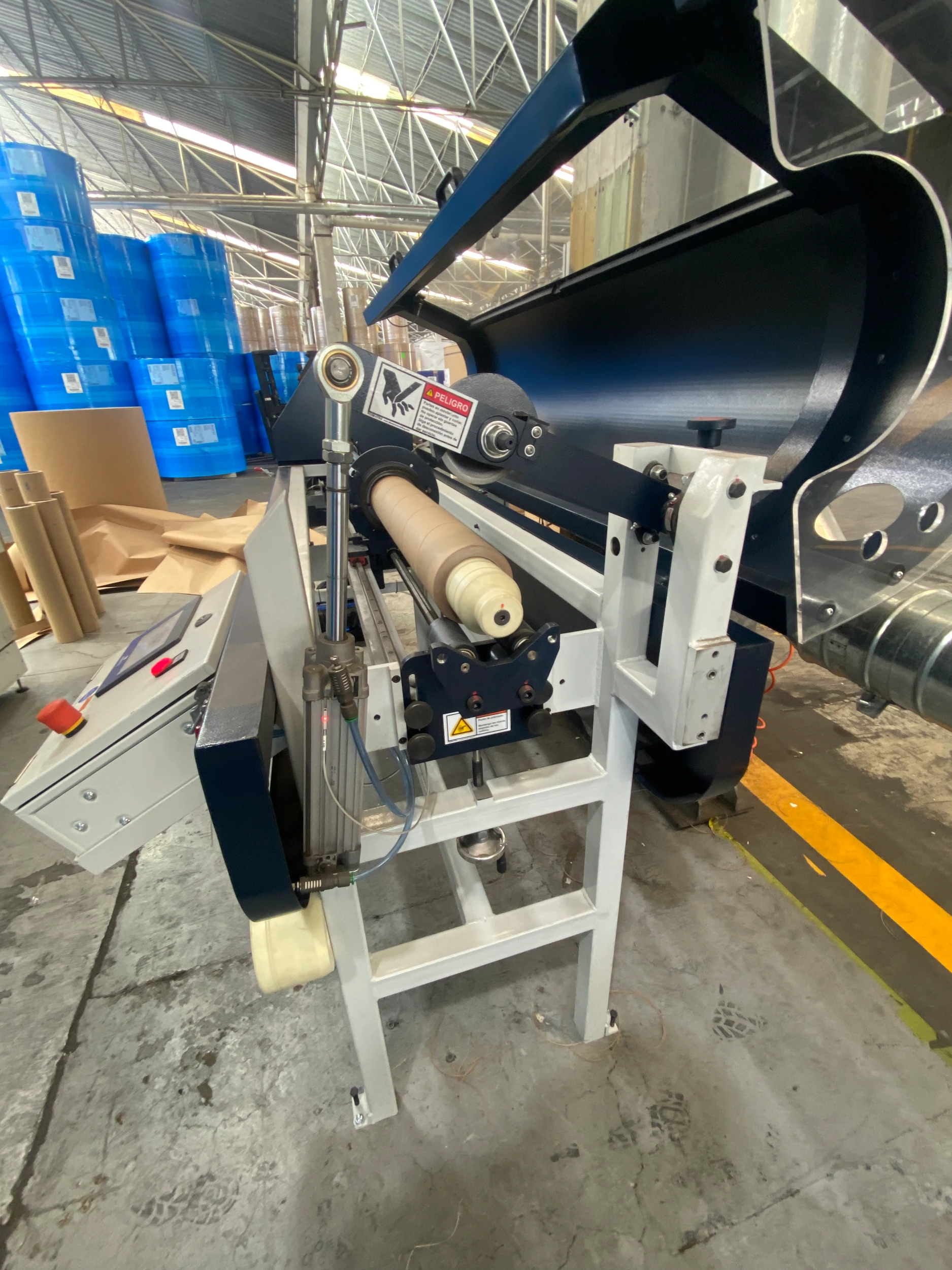 Used 63in Dimatra Semi-automatic Core Cutter | Margot Machinery