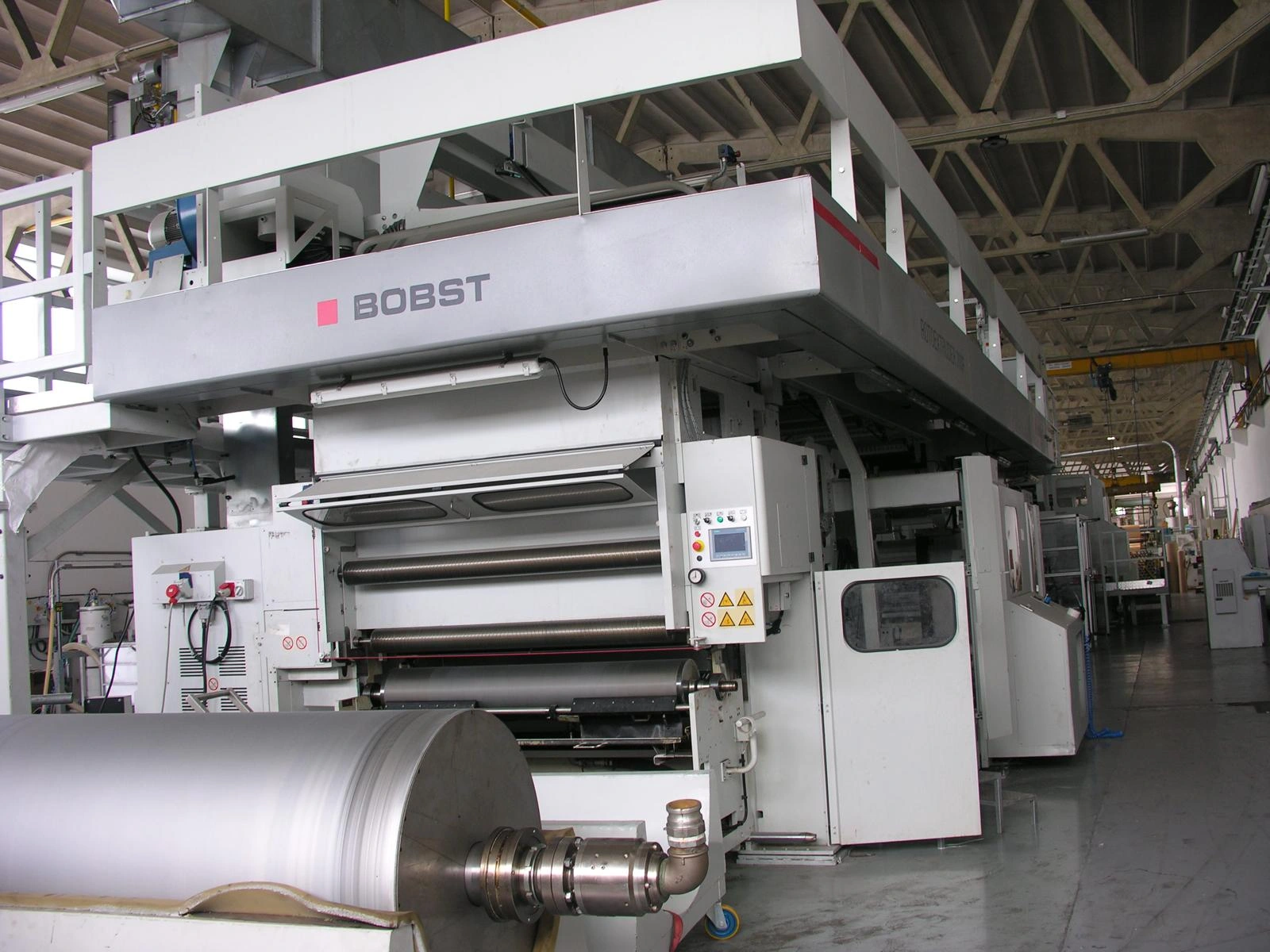 Bobst Rotoextruder 700F 1750mm Extrusion Coater Laminator