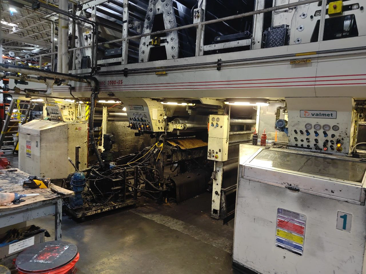 Rotomec Rotopak 3000-S/1200/400 Solvent and Water-Based Coating Line | Margot Machinery
