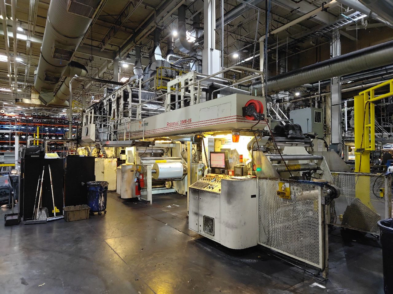 Rotomec Rotopak 3000-S/1200/400 Solvent and Water-Based Coating Line